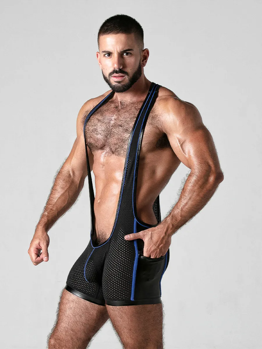 Mesh and Wetlook Singlet