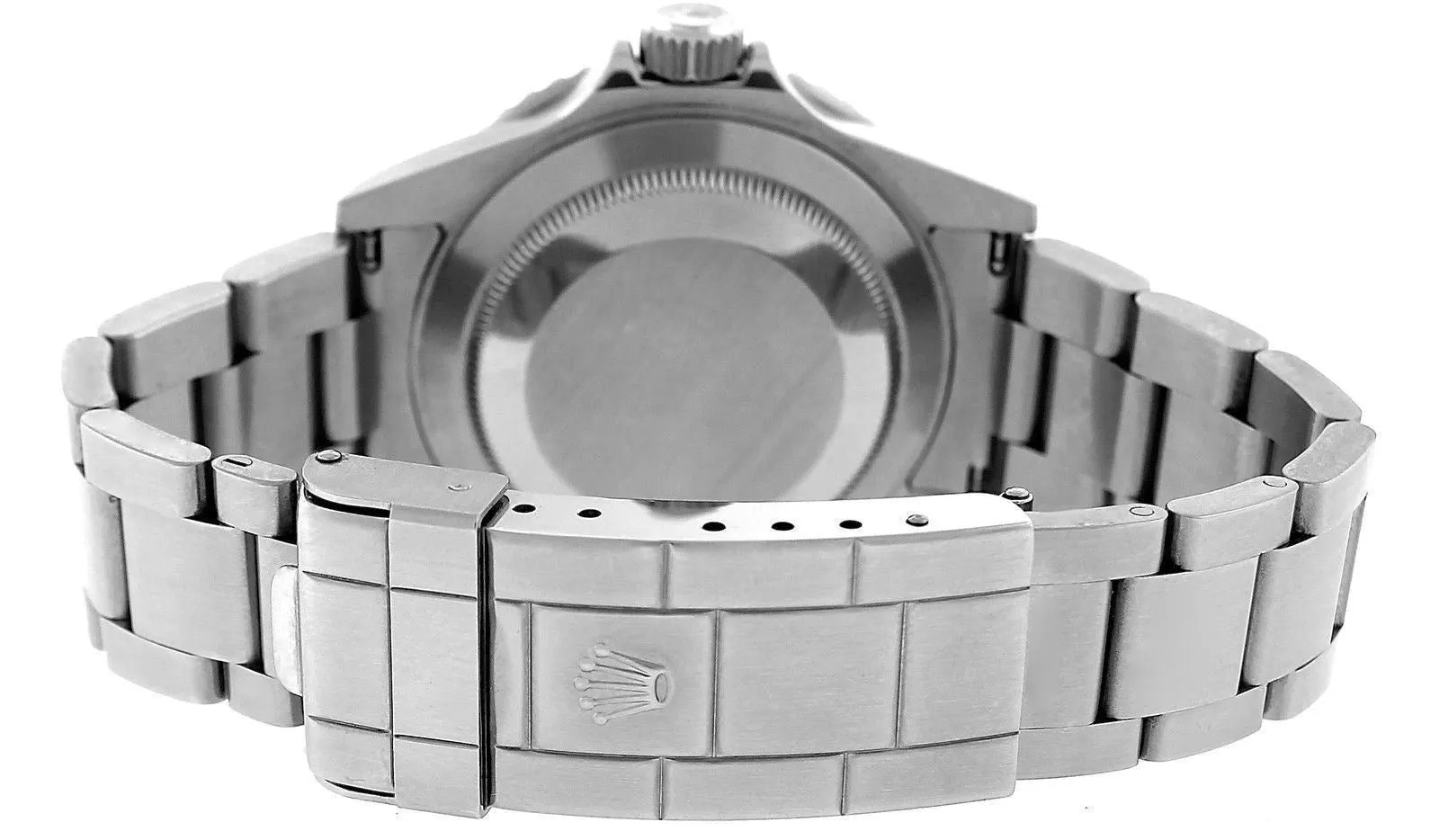 MINT Rolex Submariner Date Stainless Black 40mm NO-HOLES Dive Watch SEL 16610 T