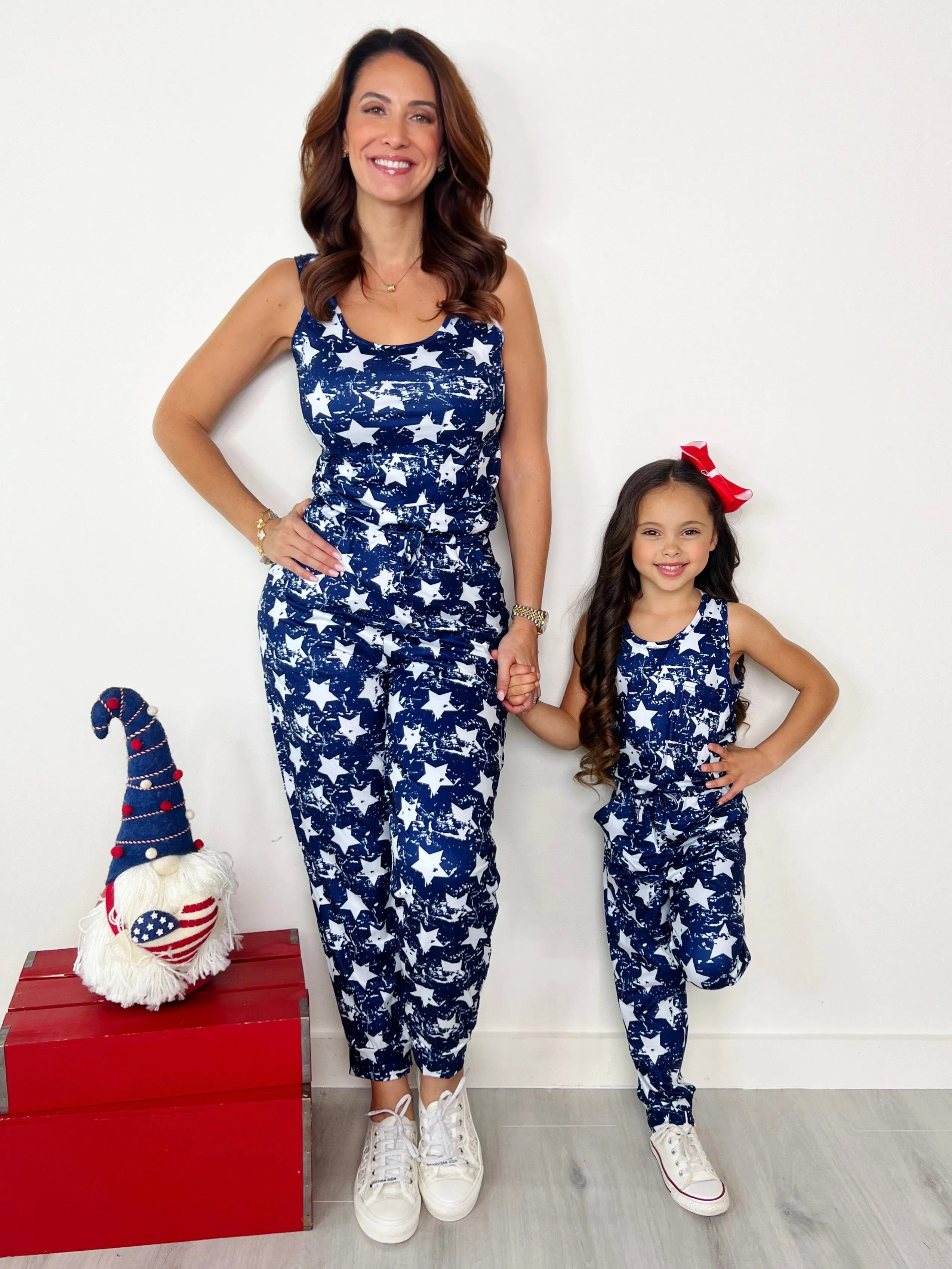 Mommy and Me Starry Night Jumpsuit