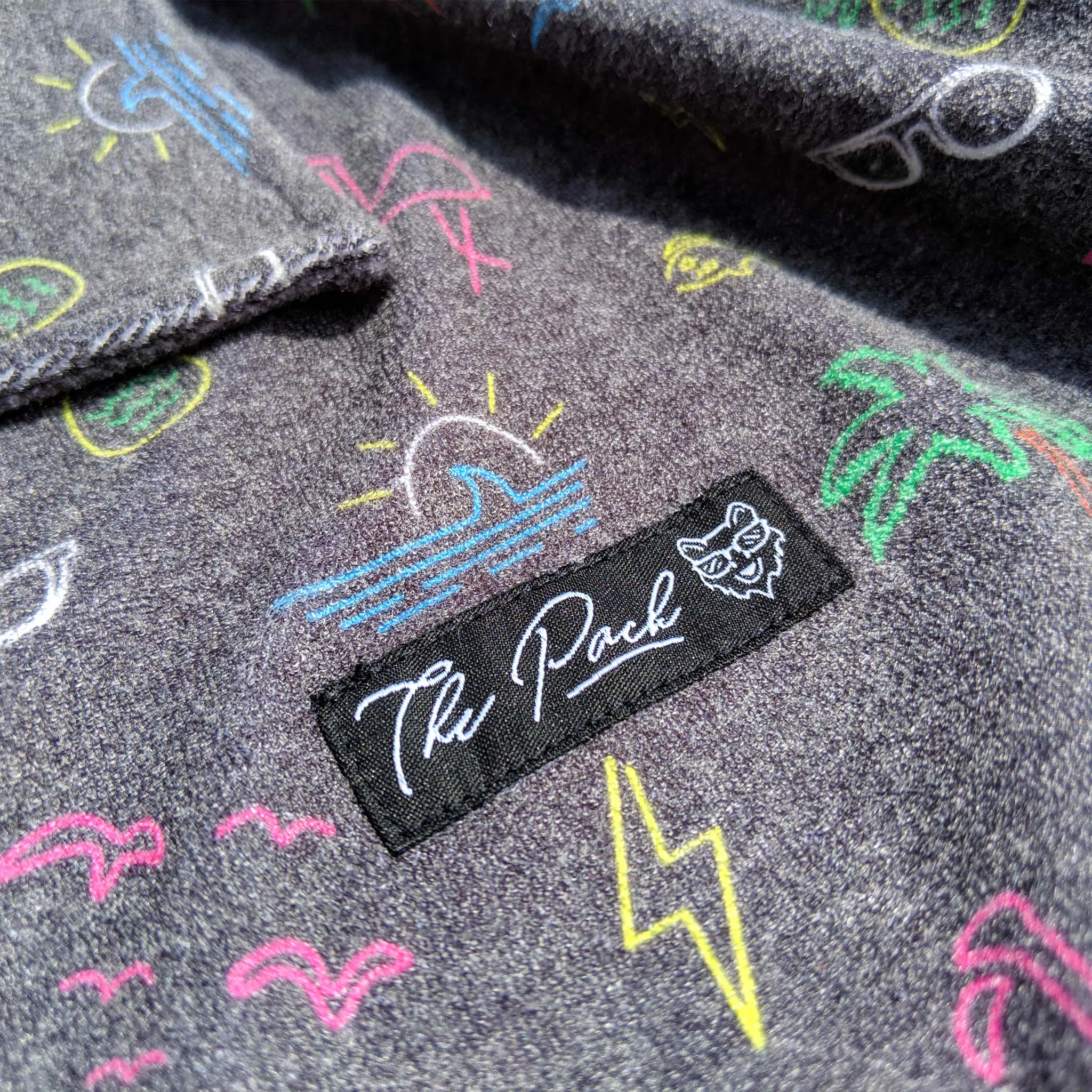 Neon Paradise TerryButter Zip