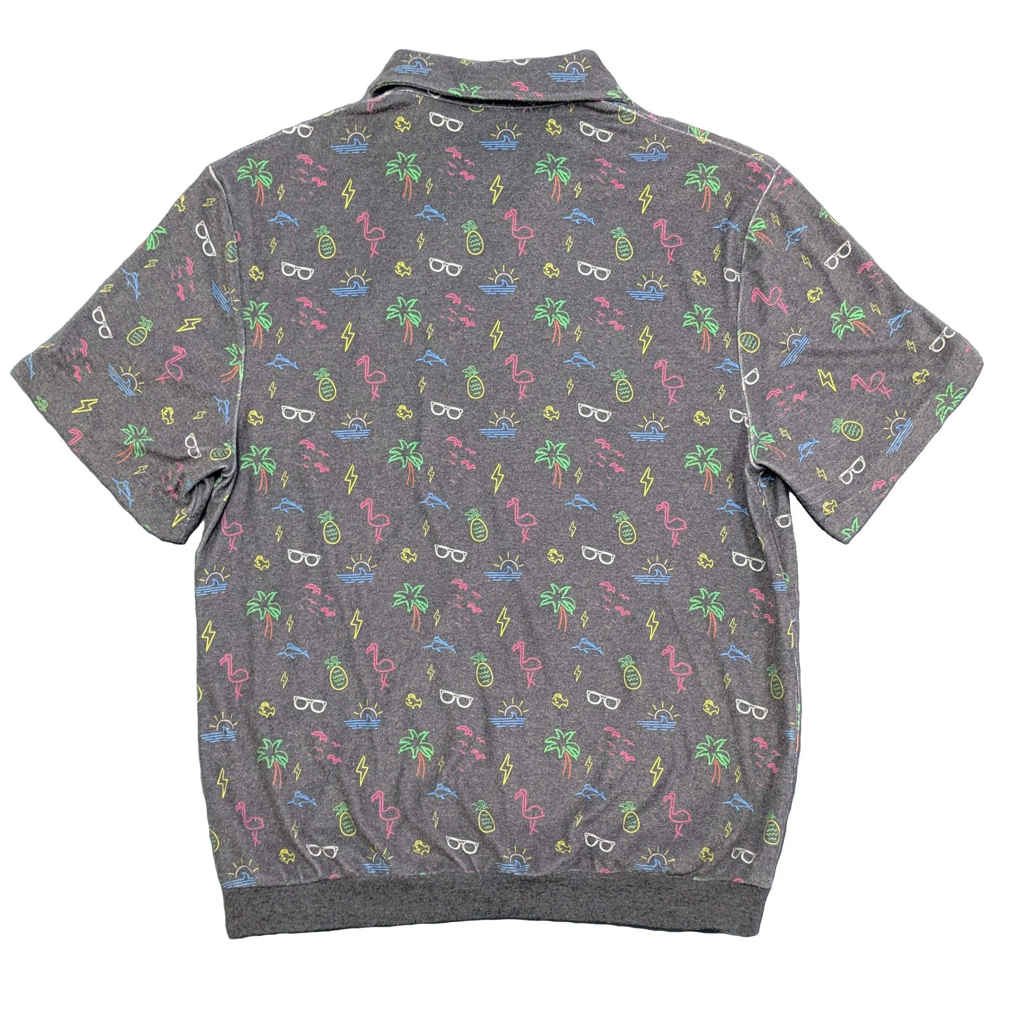 Neon Paradise TerryButter Zip