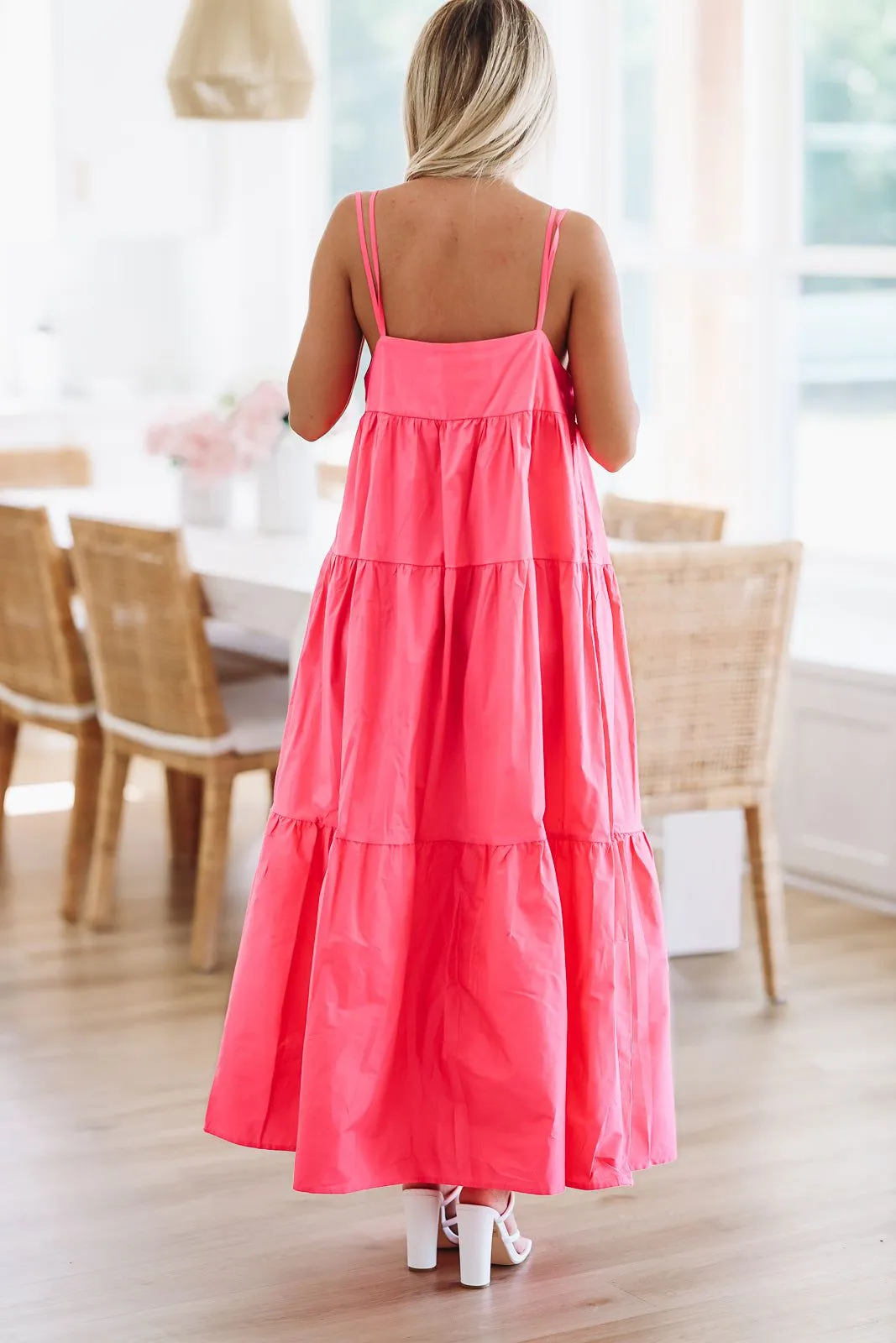 Olivia Maxi Dress - Pink