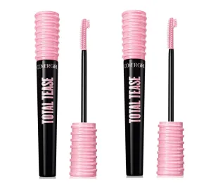 Pack of 2 CoverGirl Total Tease Waterproof Mascara, Very Black 825