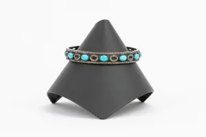 Pave Diamond, Turquoise