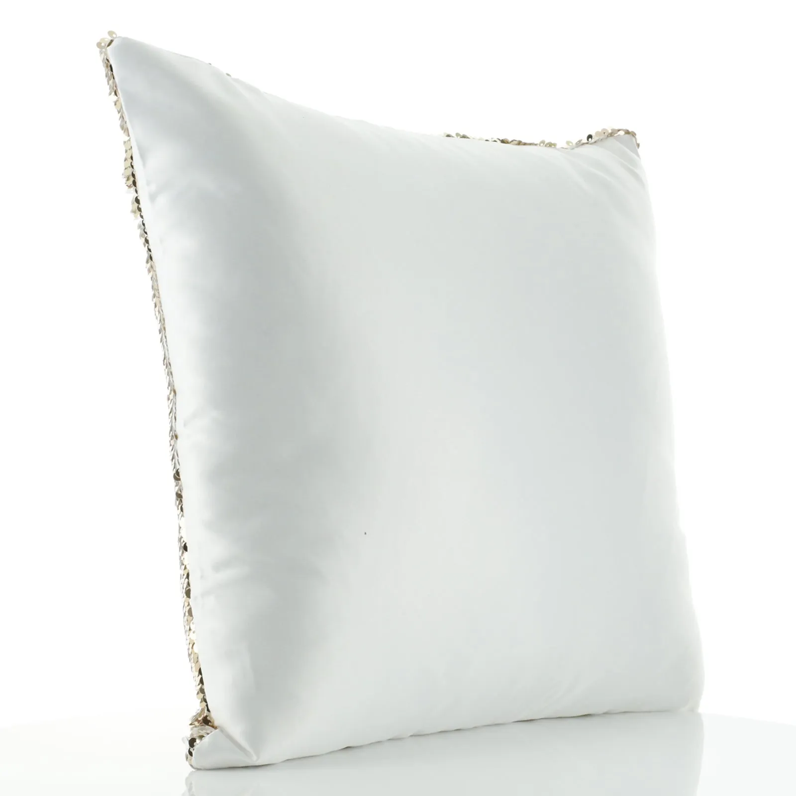 Personalised Sequin Cushion with Welcoming Text and Relaxing Mum and Baby Pandas
