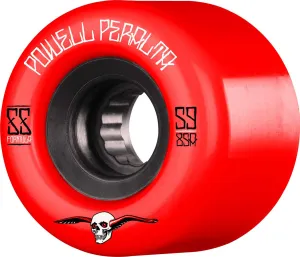 Powell Peralta - G Slides Red 59MM 85A ATF Skateboard Wheels