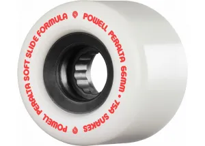 Powell Peralta Snakes 66MM 75a White Longboard Wheels
