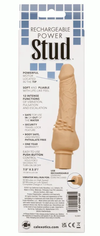 Rechargeable Power Stud errific - Ivory