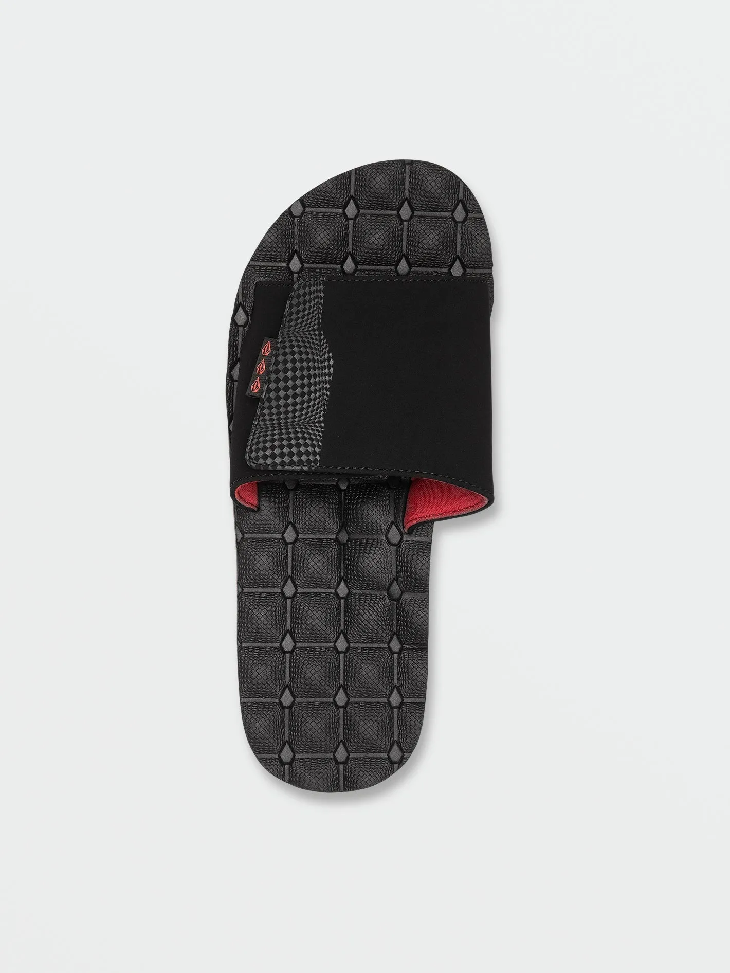 Recliner Slide Sandalen - RIBBON RED
