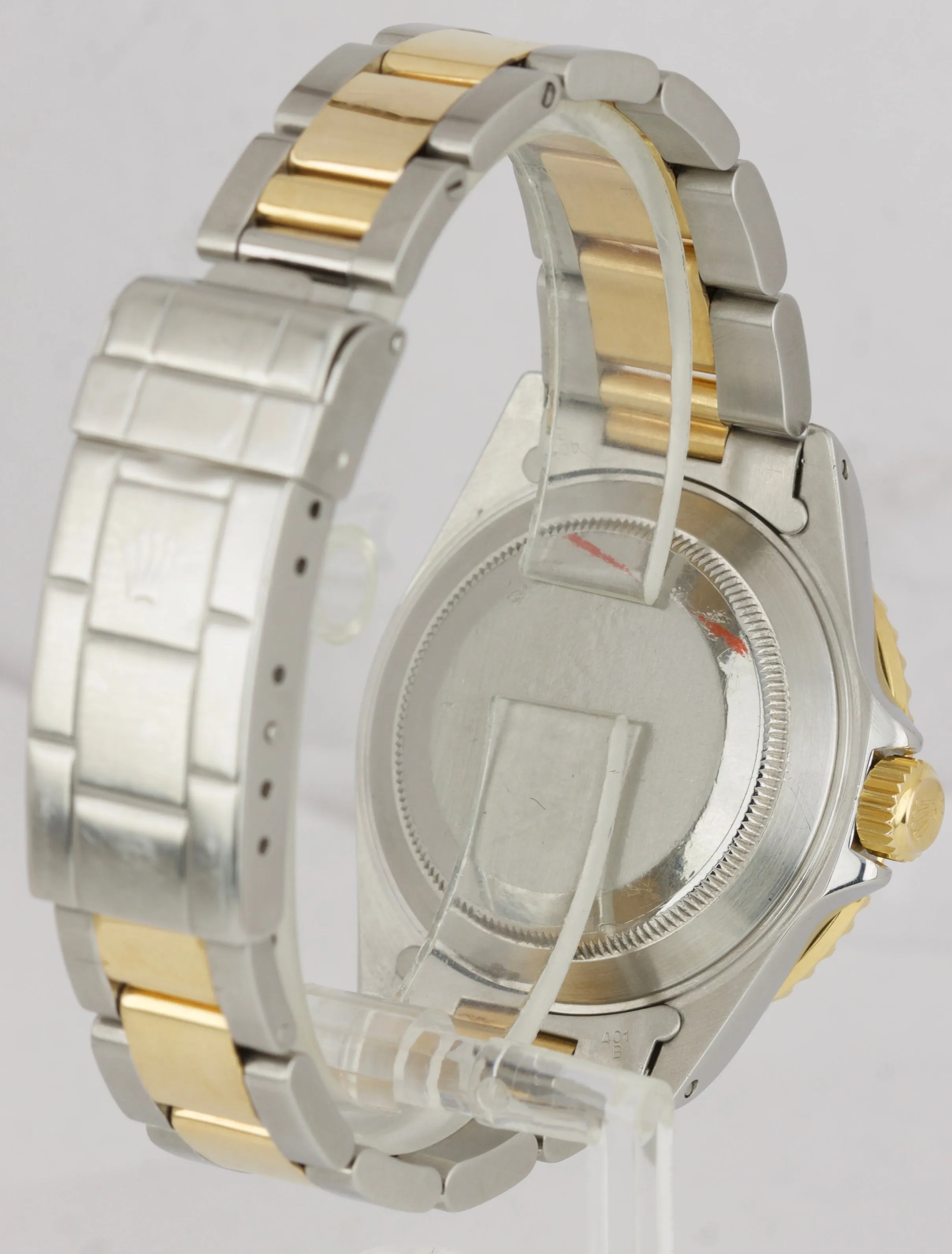 Rolex Submariner Date 16613 18K Two-Tone Gold Stainless Steel 40mm Blue Watch
