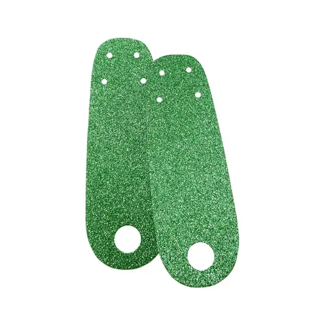Rollerstuff Glitter Leather Toe Guards (Pair)