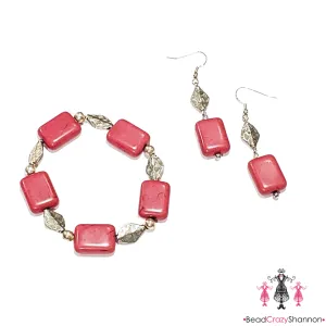Ruth Earrings and Bracelet Set