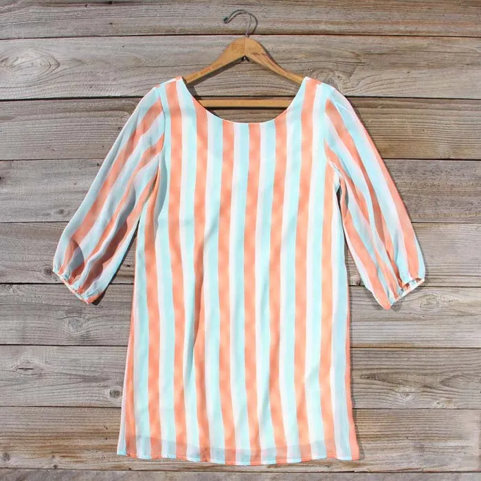 Sand & Sea Dress in Peach