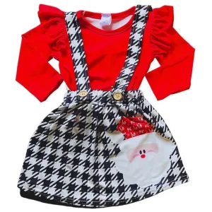 Santa Suspender Dress