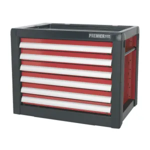Sealey 8 Drawer Topchest with Ball Bearing Slides Red - C