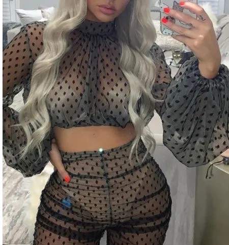 See Me Through 2 Piece Set