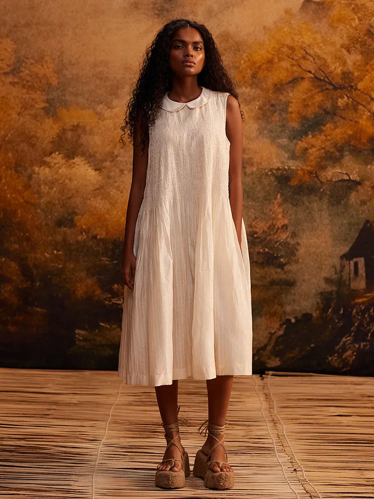 Shibui Stripe Ruching Dress