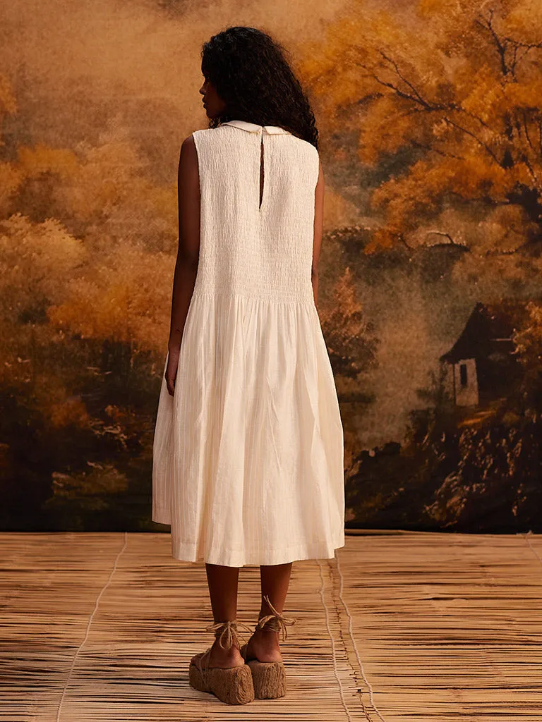 Shibui Stripe Ruching Dress