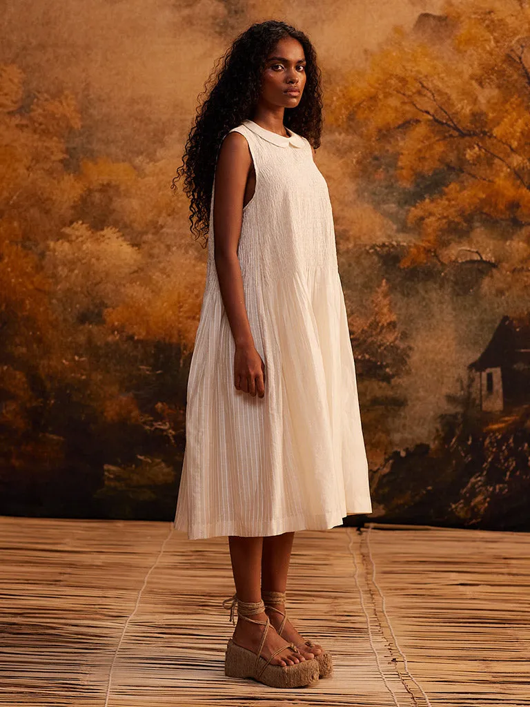 Shibui Stripe Ruching Dress