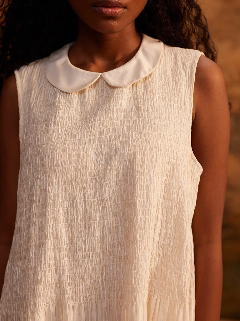 Shibui Stripe Ruching Dress