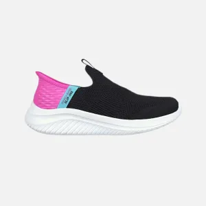 Skechers Slip-Ins Ultra Flex 3.0 Fresh Time -Black/Pink