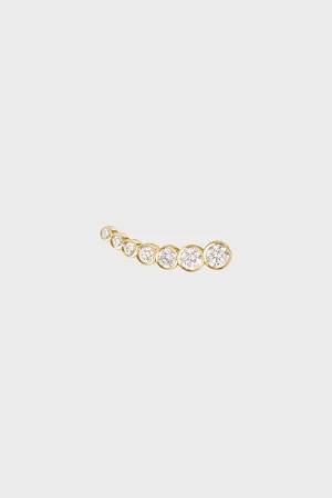 SOPHIE BILLE BRAHE | PETITE CROISSANT DE LUNE RIGHT EARRING