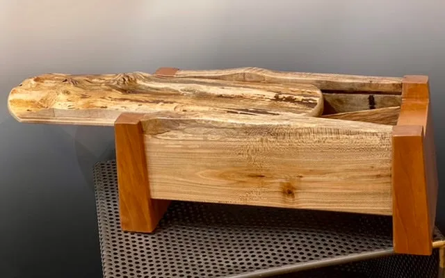 Spalted Maple and Cherry Jewelry Box BGB007