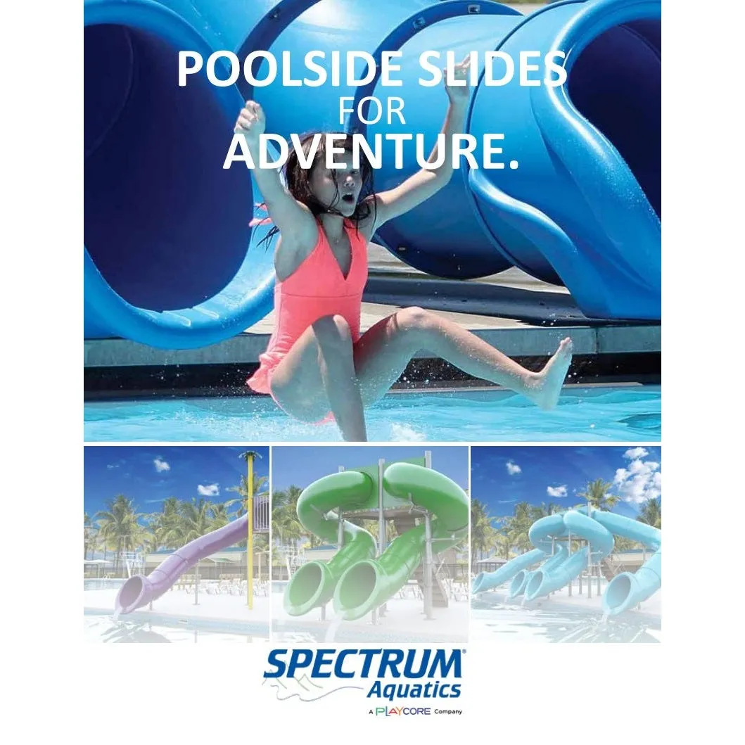 Spectrum Aquatics- Quad Flume Supreme Half Hex Deck