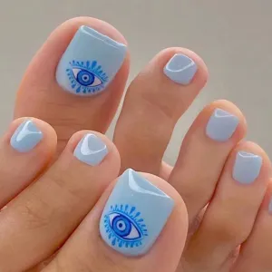 Square Toe Blue Eye