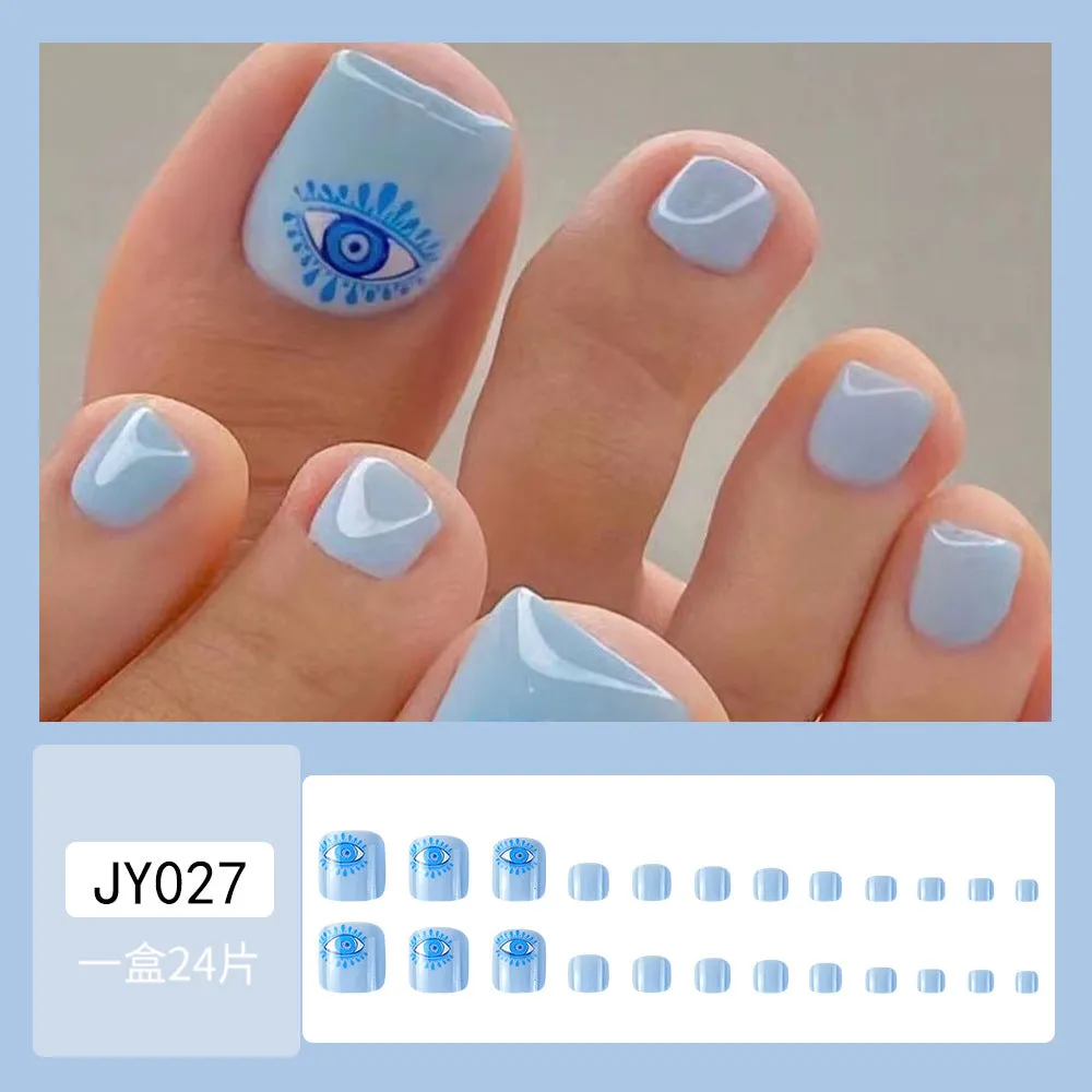 Square Toe Blue Eye