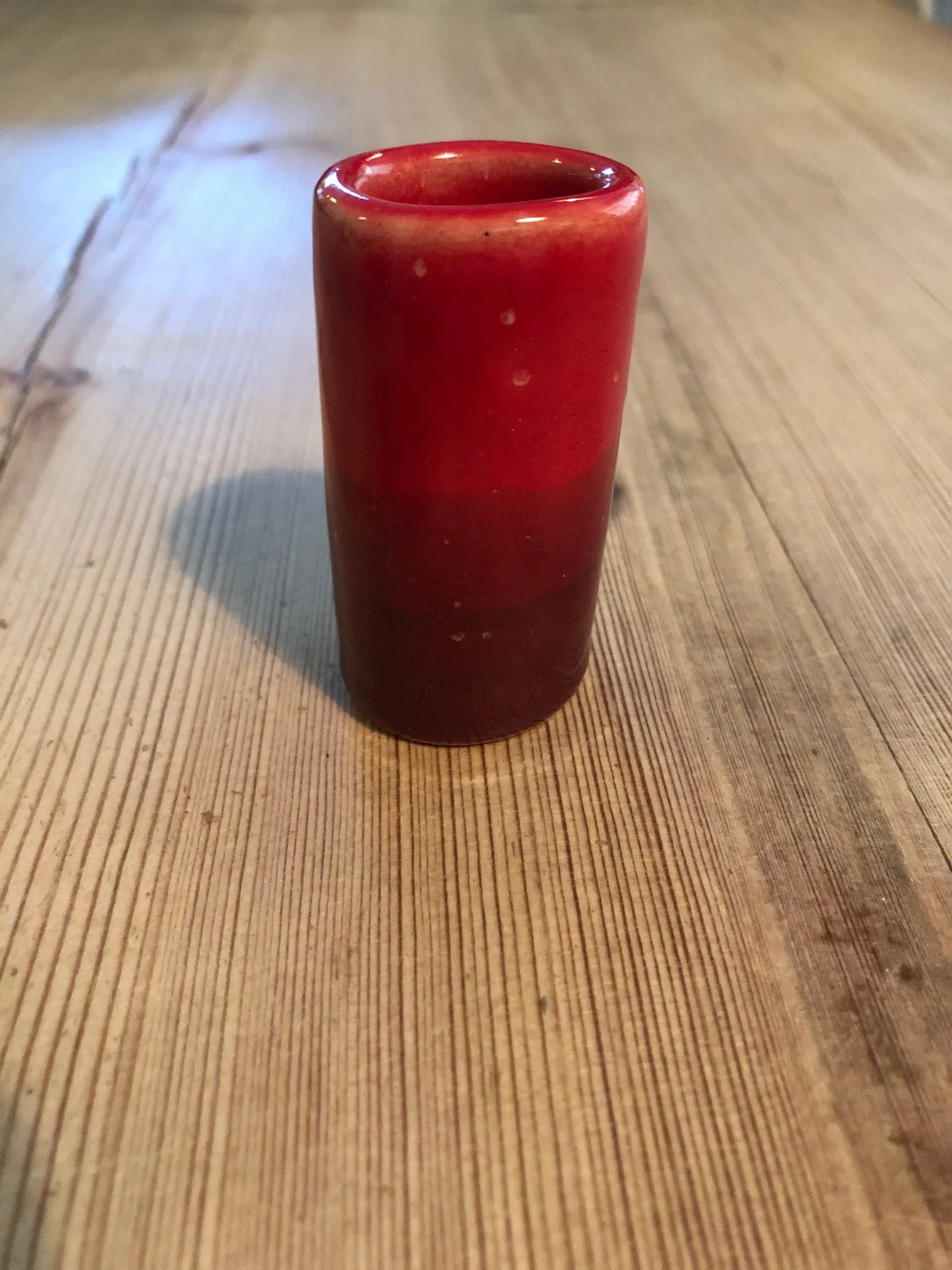 Star Singer (Large) Sunset Red Ceramic Guitar Slide