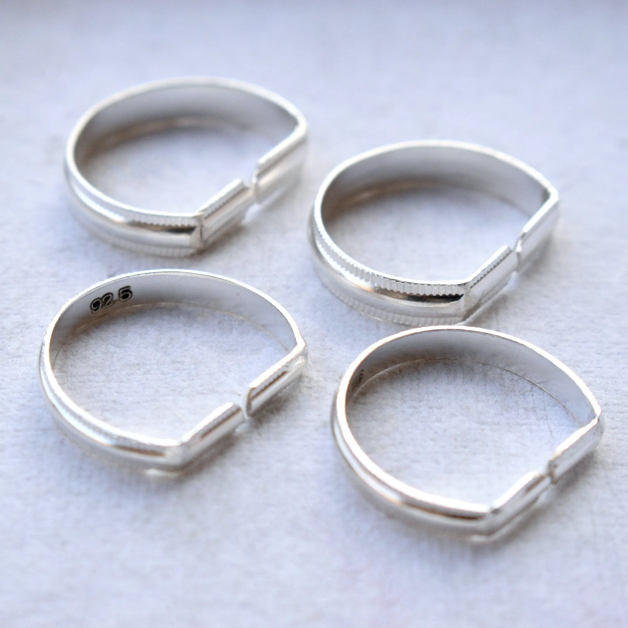 Sterling Silver Big Toe D Ring
