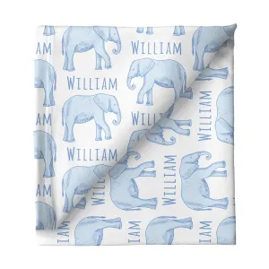 Stretchy Blanket | Elephant