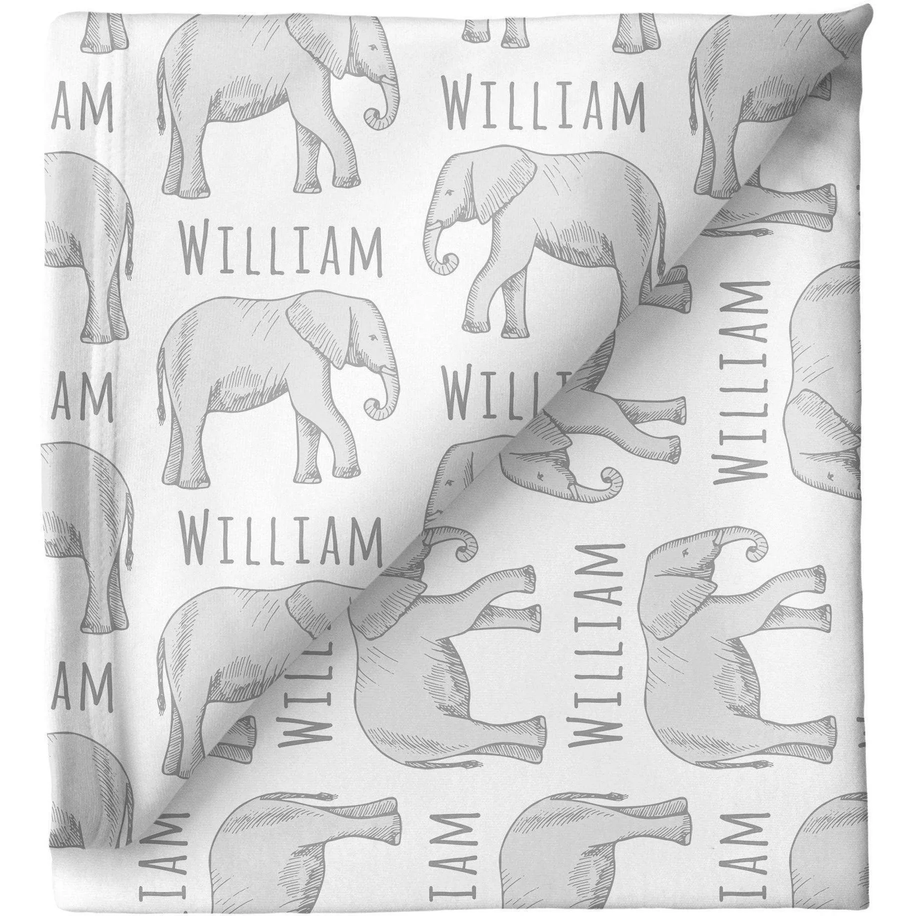 Stretchy Blanket | Elephant