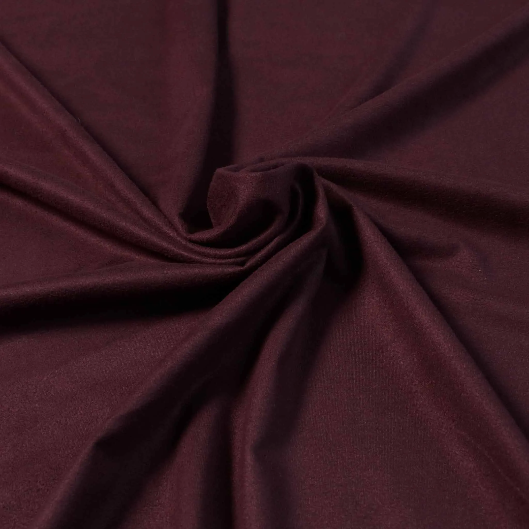 Stretchy Faux Suede Fabric - Plum purple