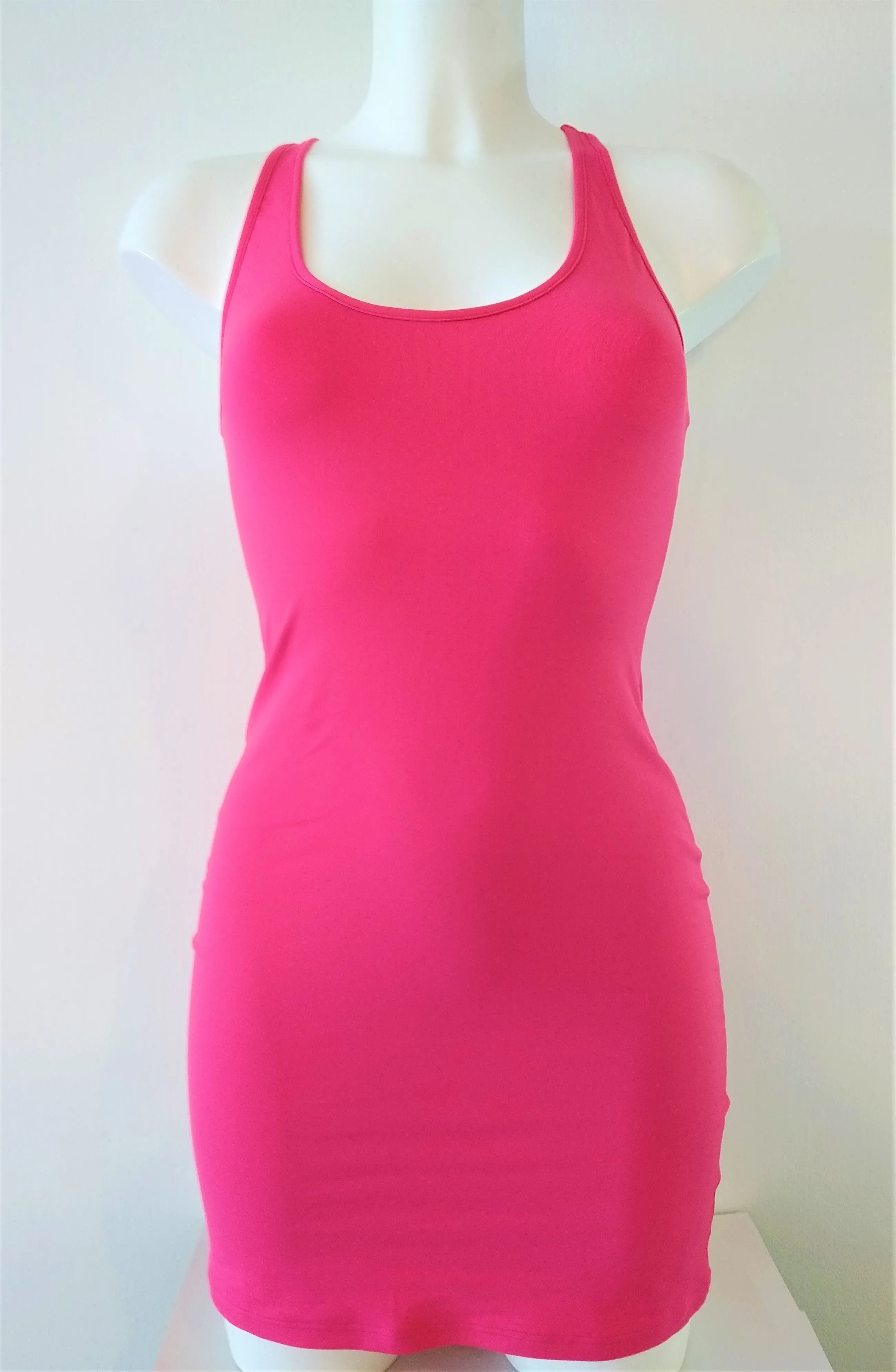 Stretchy  Mini Tank Dress Slim