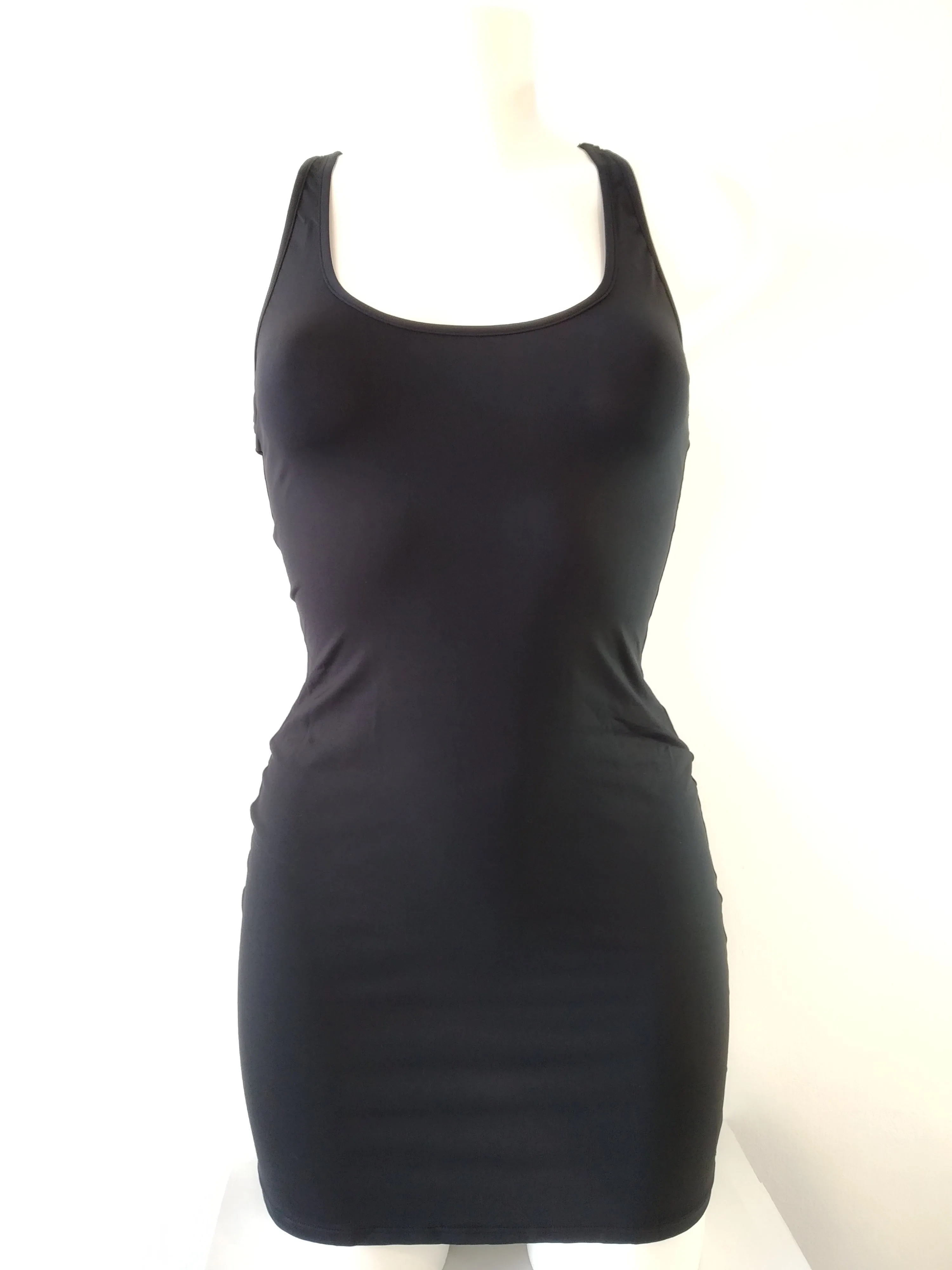 Stretchy  Mini Tank Dress Slim