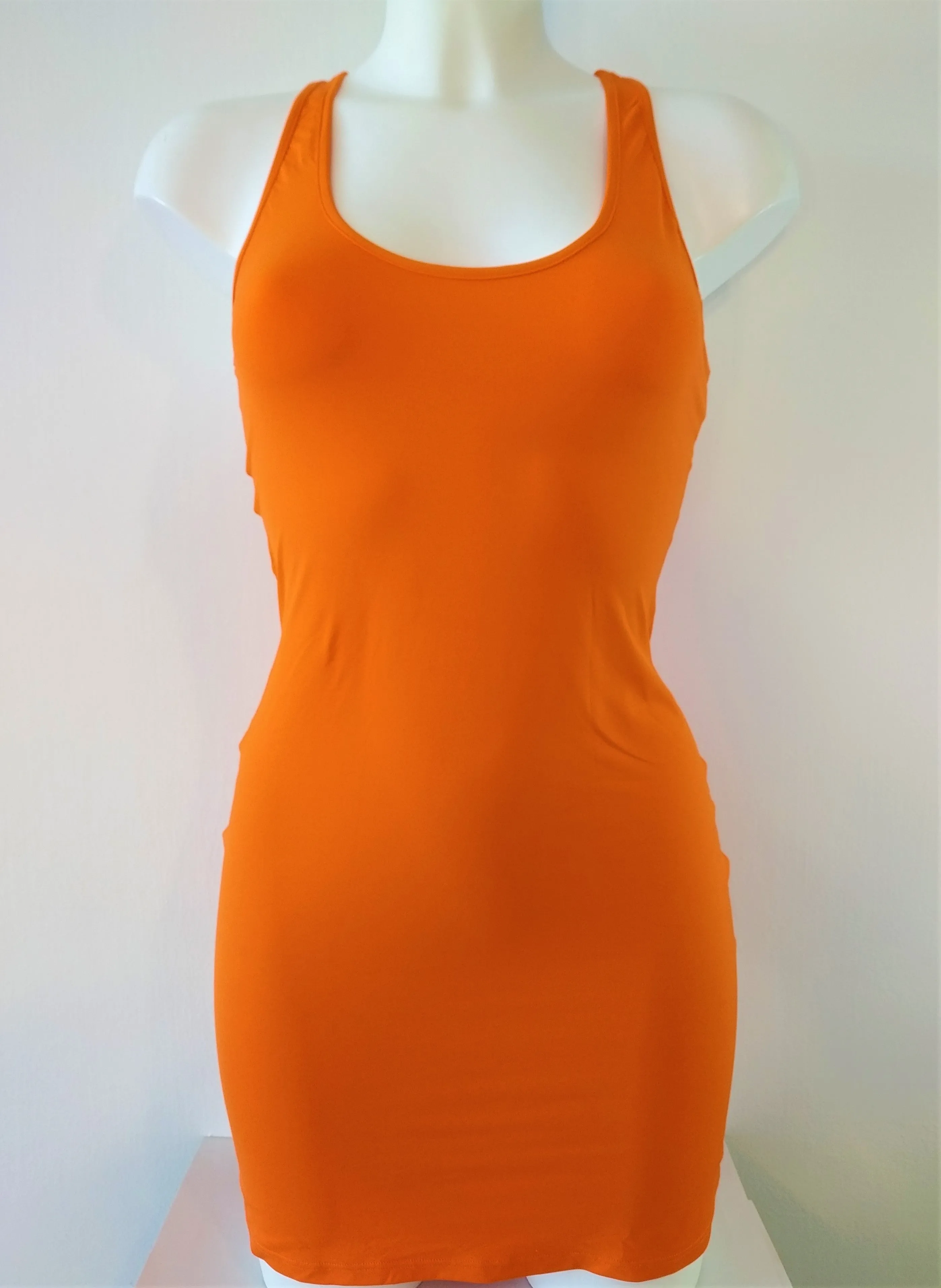 Stretchy  Mini Tank Dress Slim