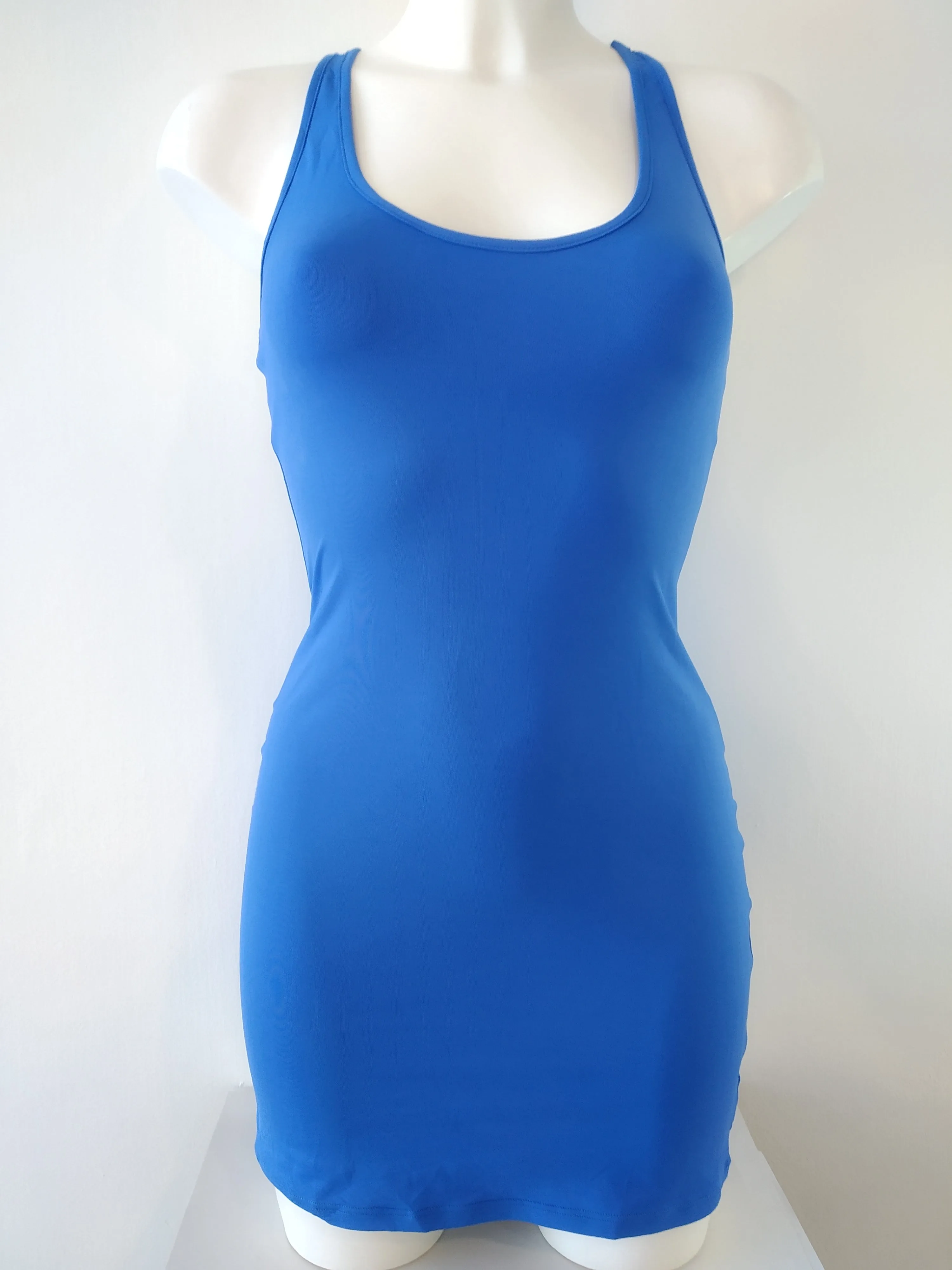 Stretchy  Mini Tank Dress Slim