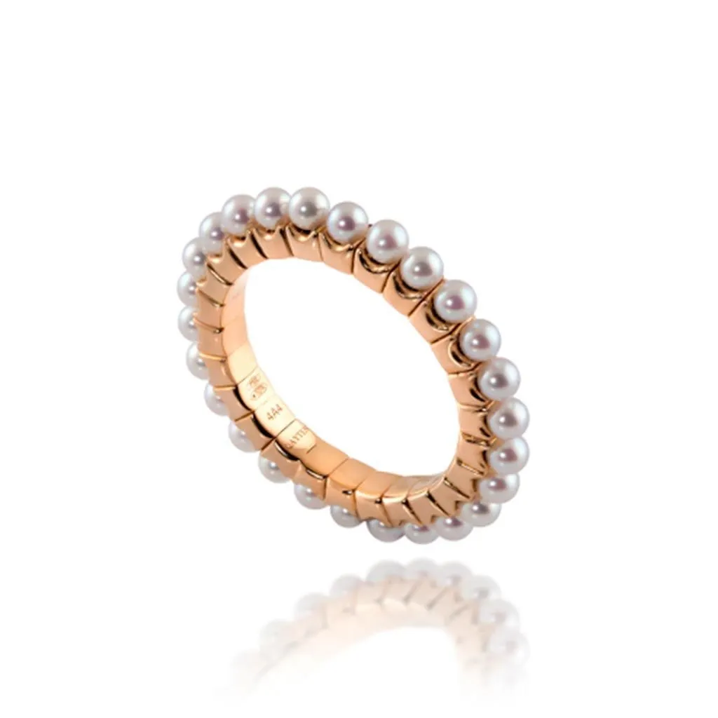 Stretchy Pearl Band Ring