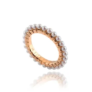 Stretchy Pearl Band Ring