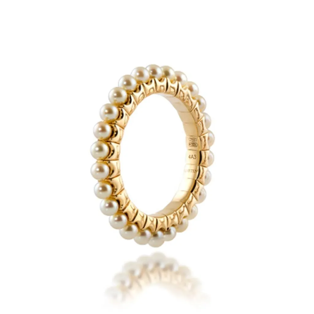 Stretchy Pearl Band Ring