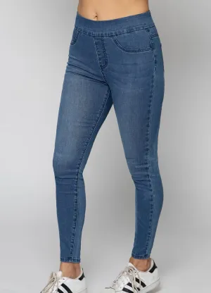Stretchy Pull On Skinny Jeggings