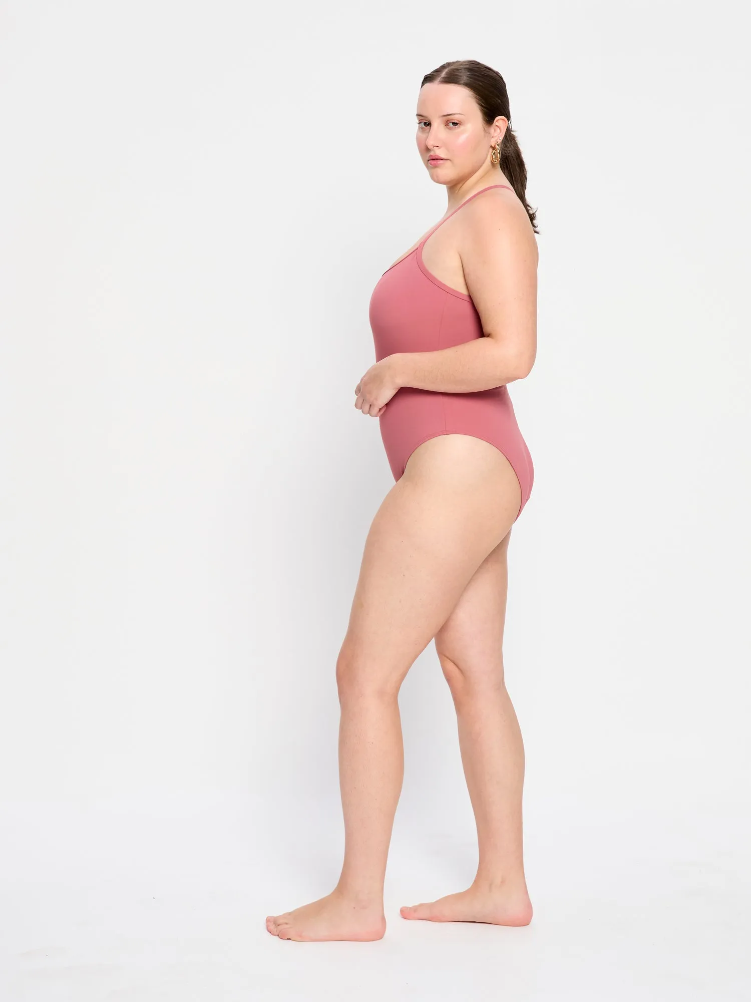 Swim Molokai X Back One Piece High Absorbency Mauve