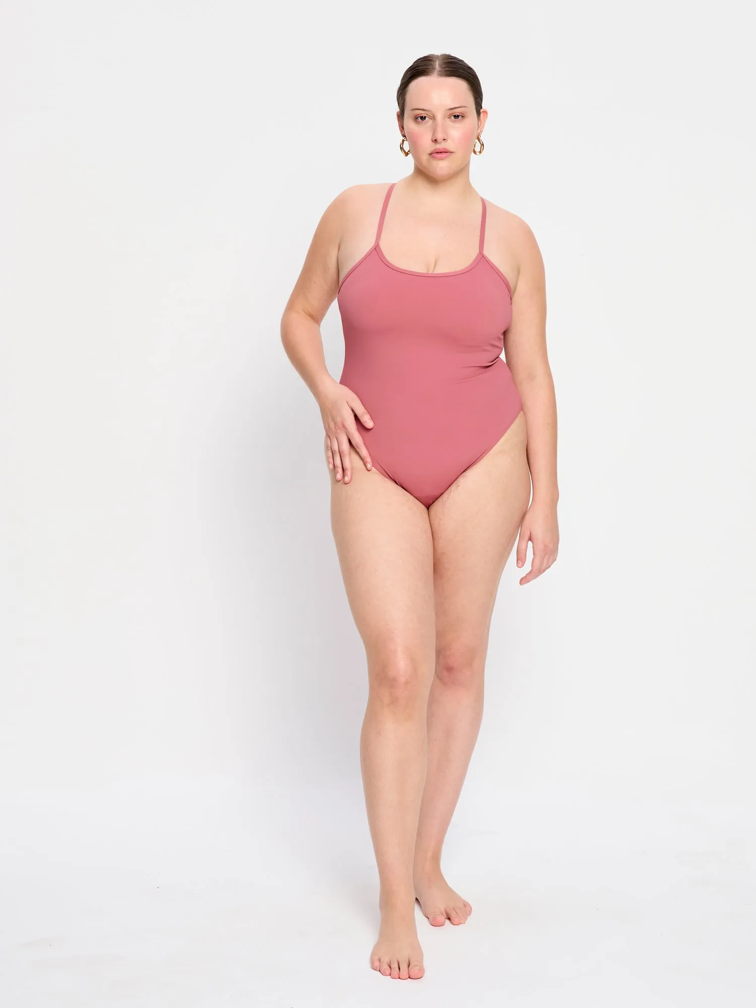 Swim Molokai X Back One Piece High Absorbency Mauve