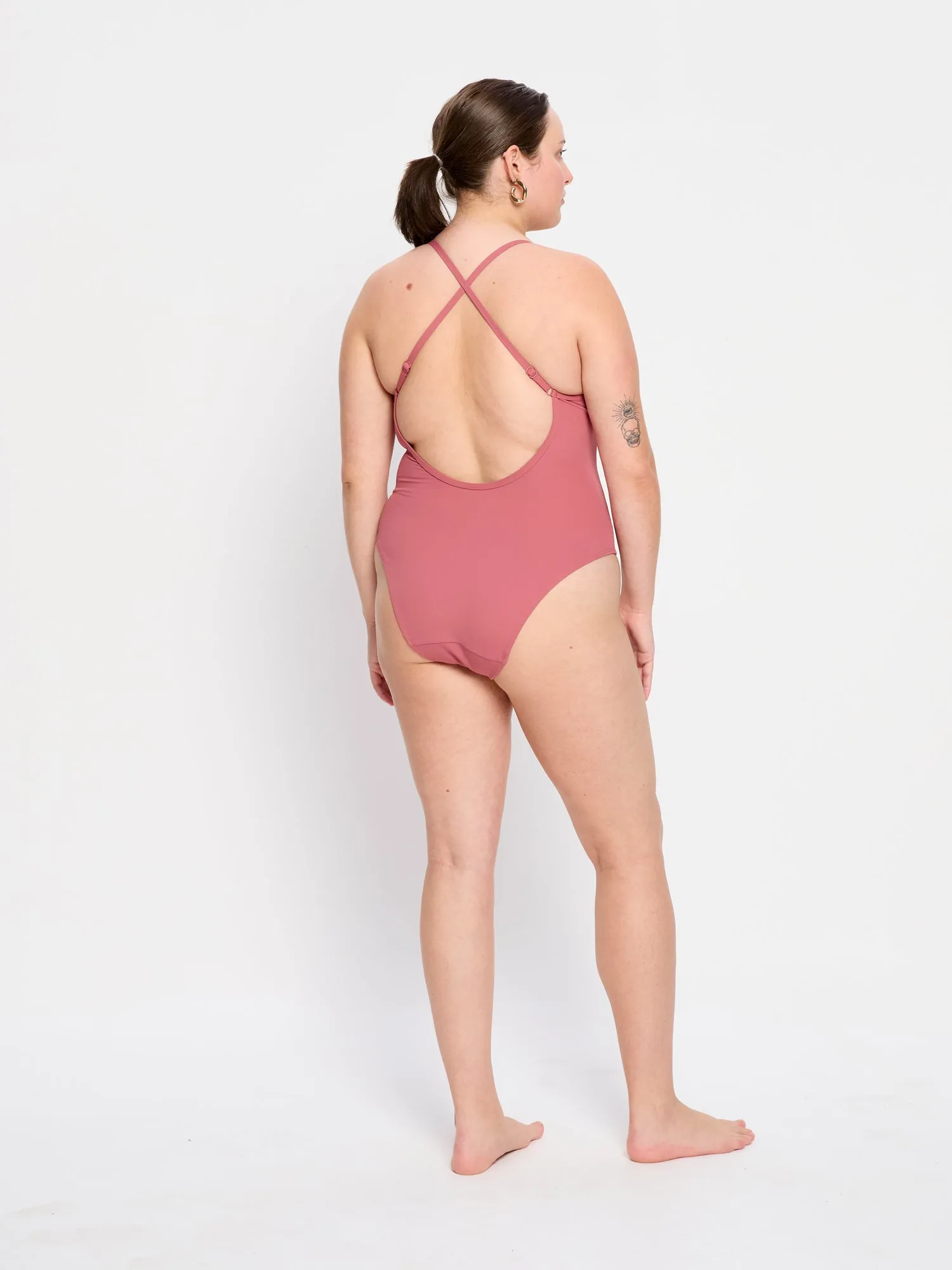 Swim Molokai X Back One Piece High Absorbency Mauve