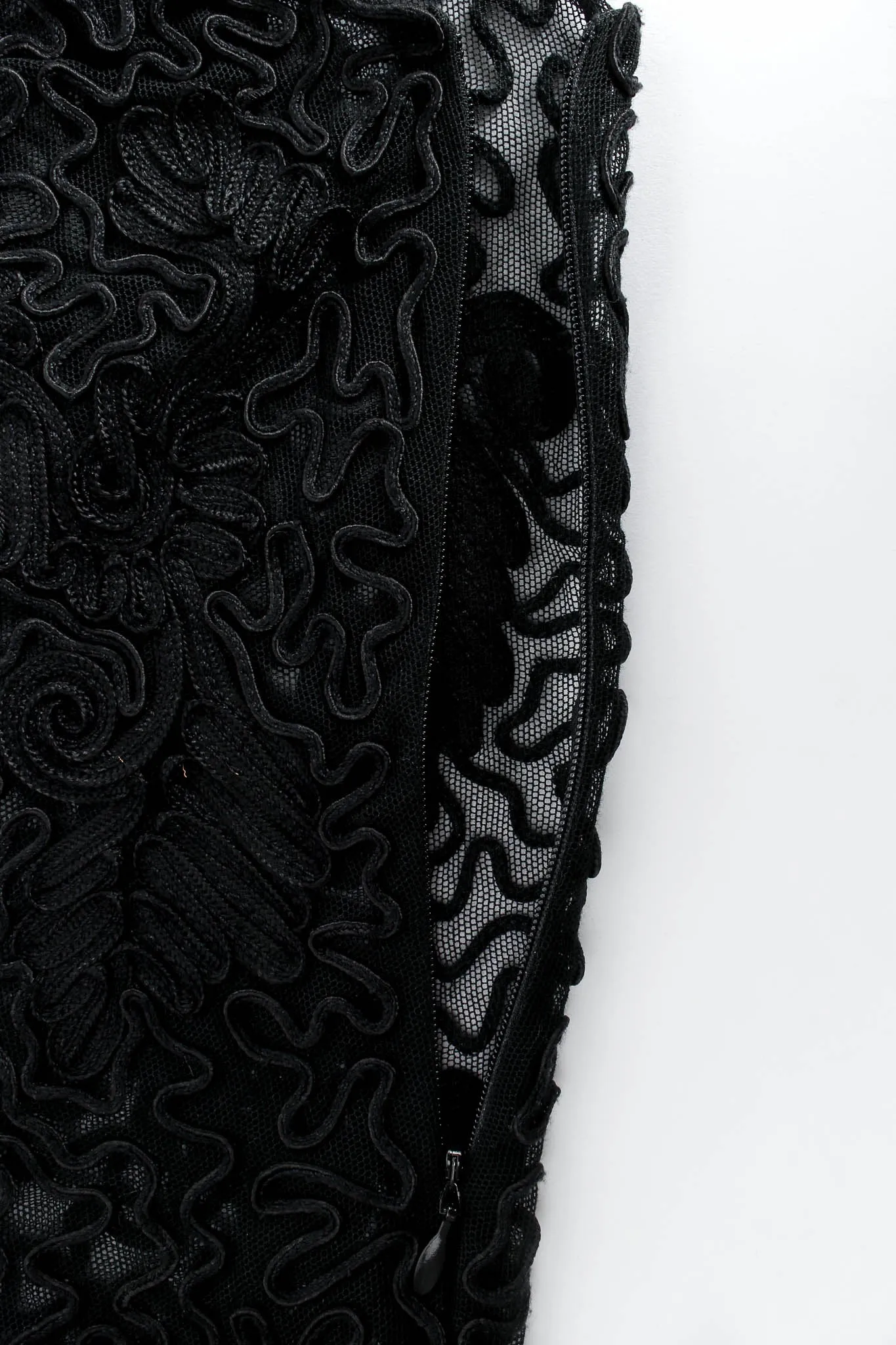 Swirl Sheer Bodysuit & Skirt Set