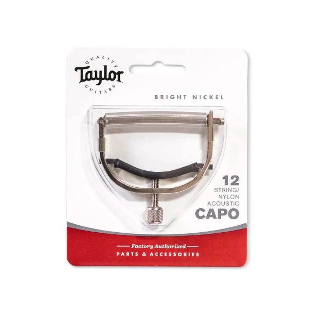 Taylor Capo, 12-String/Nylon, Bright Nickel