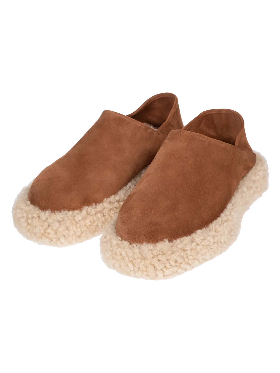 The Shearling Convertible Slides.