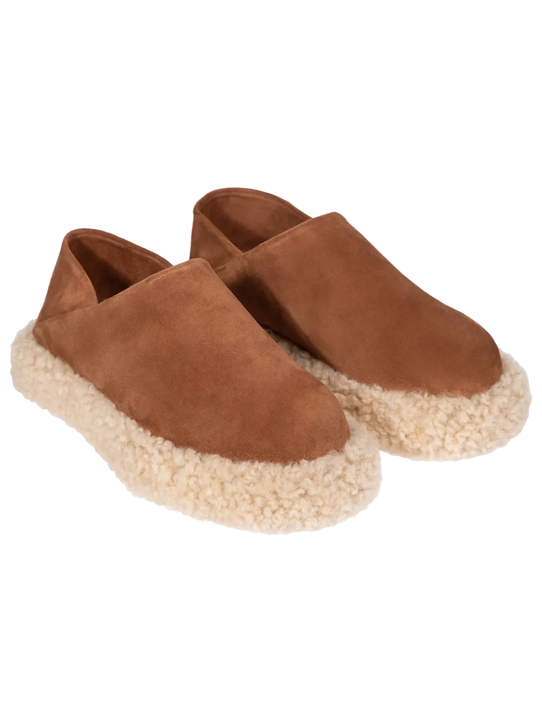 The Shearling Convertible Slides.